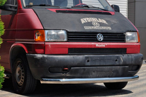 Volkswagen T4 Transporter 1990–2003 Sprednji zaščitni lok ST008 (nerjavno jeklo) 60 mm fotografija 2