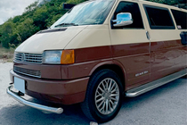 Volkswagen T4 Caravelle/Multivan 1990–2003 Sprednji zaščitni lok ST008 (nerjavno jeklo) 51 mm fotografija 5