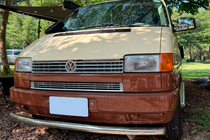 Volkswagen T4 Caravelle/Multivan 1990–2003 Sprednji zaščitni lok ST008 (nerjavno jeklo) 51 mm fotografija 2