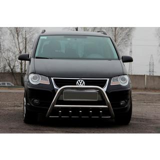 Prednji zaščitni lok WT003 (nerjaveče jeklo) Volkswagen Touran 2003–2010 fotografija 1