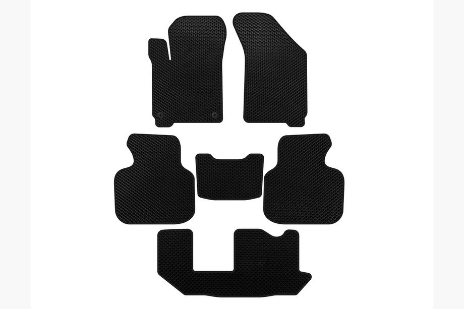 Dodge Journey 2008–2020 EVA preproge za avto (2011-2020, 3 vrste, 7-sedežni, črne) Image