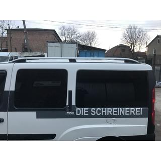 Strešne sani Skyport (sive) Fiat Doblo I 2005–2010 fotografija 2