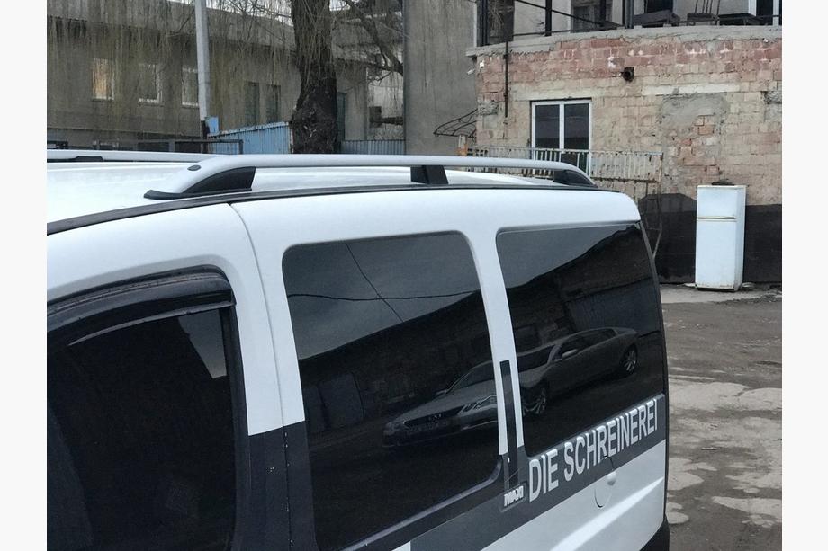 Fiat Doblo I 2001–2005 Strešne vzdolžne letve CROWN (mat siva) Fotografija 5