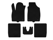 Fiat Panda 2003–2011 Premium tekstilni tepihi za avto (Črni) fotografija 1