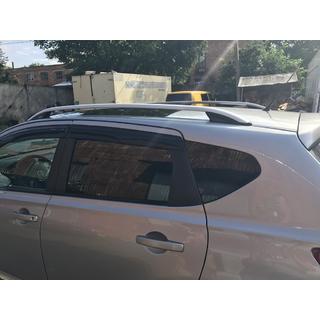 Strešne sani Skyport Grey Nissan Qashqai 2007–2010 fotografija 4