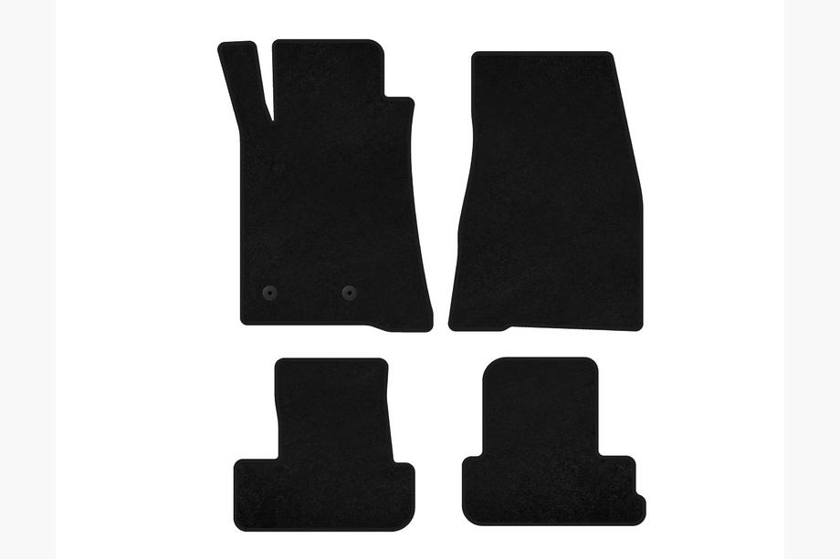 Ford Mustang 2005–2014 Tekstilne preproge Premium (2009-2014, GT, Kabriolet, Črna) Image