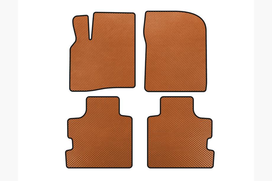 Chrysler Pacifica 2004–2008 EVA talne preproge (Oranžna) Image