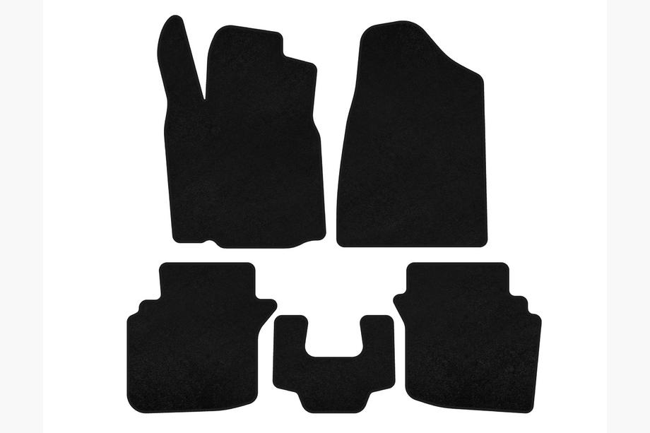 Chrysler Sebring II 2001–2006 Premium tekstilni tepihi za avto (2004-2006, Črna) Image