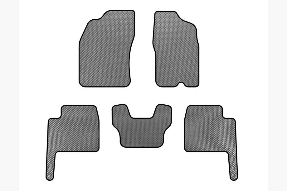 Dodge Durango 2004–2009 EVA avtomobilski tepihi (sivi) Image