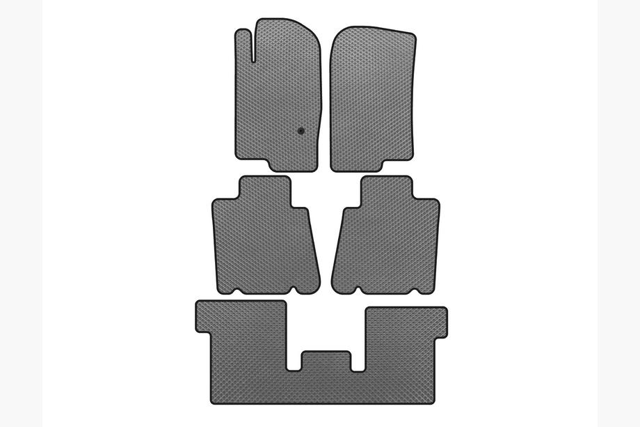Ford Explorer 2001–2005 EVA preproge za notranjost (3 vrste, siva) Image