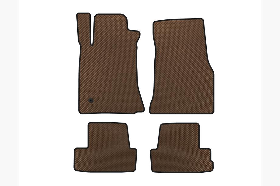 Ford Mustang 2005–2014 EVA tepihi za avto (2005-2009, GT, Coupé, Rjava) Image