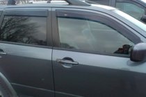 Mitsubishi Outlander 2001–2006 Deflektorji oken (4 kosi, HIC) fotografija 4