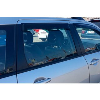 Deflektorji oken (4 kosi, HIC) Mitsubishi Outlander 2001–2006 fotografija 3