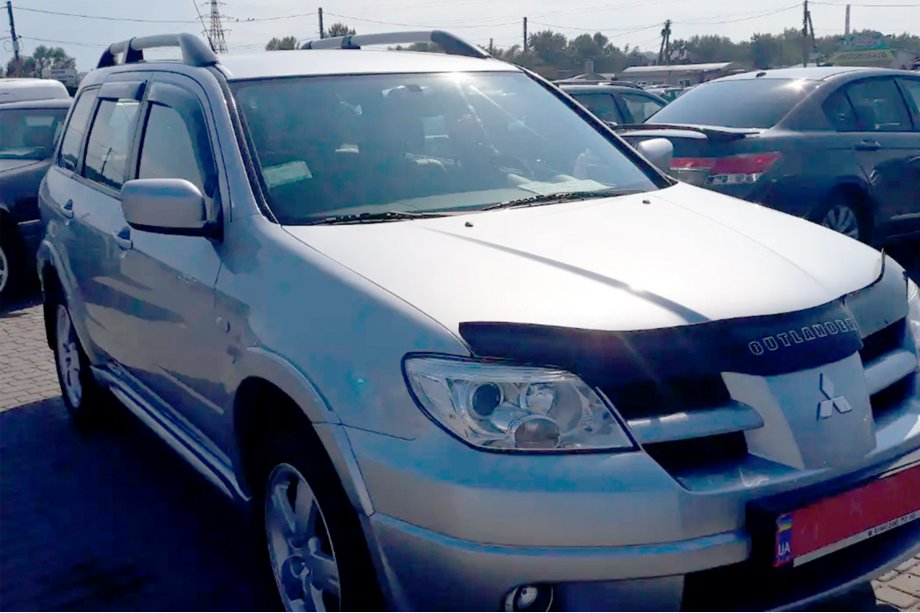 Mitsubishi Outlander 2001–2006 Deflektorji oken (4 kosi, HIC) Image