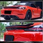 Porsche Boxster/Cayman 982 (718) 2016– Spojler V2 (za Boxster, karbon) fotografija 4