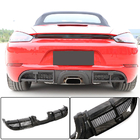 Porsche Boxster/Cayman 982 (718) 2016– Difuzor zadnjega odbijača V1 (2016-2019, karbon) fotografija 1