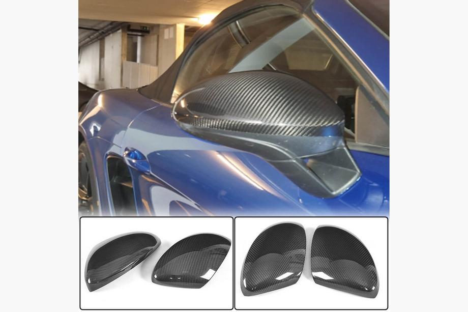 Porsche Boxster/Cayman 982 (718) 2016– Pokrovi ogledal (karbon) Image