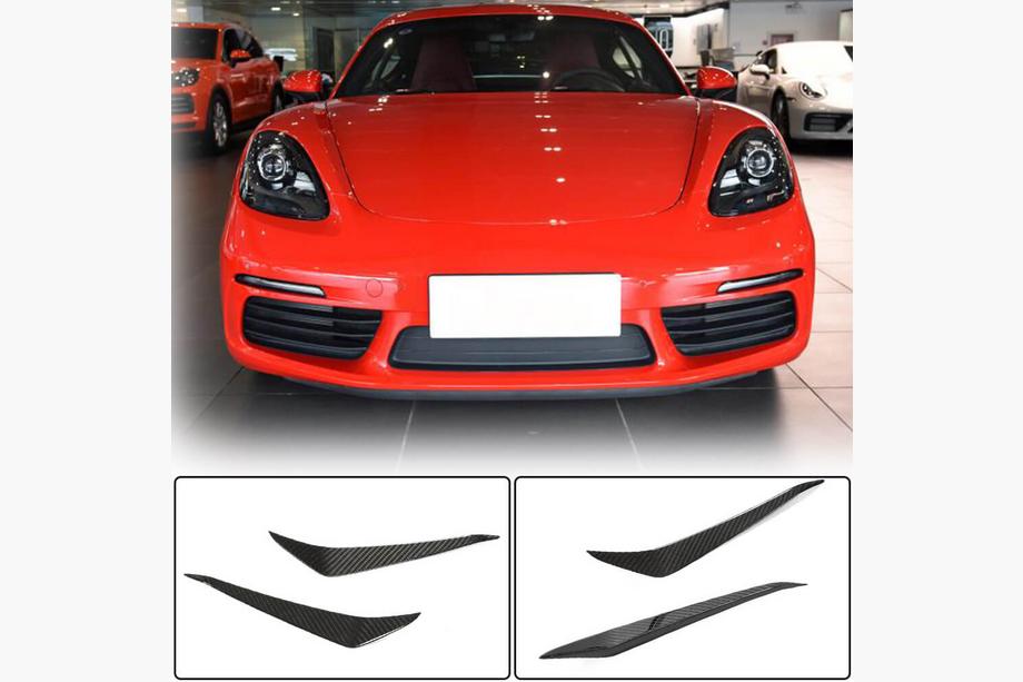 Porsche Boxster/Cayman 982 (718) 2016– Sprednji odbijačni lip (karbon) Image