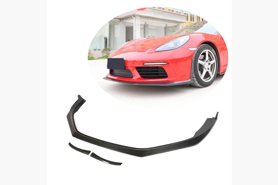 Porsche Boxster/Cayman 982 (718) 2016– Lip za sprednji odbijač Lip V2 (2016-2019, karbon) Image