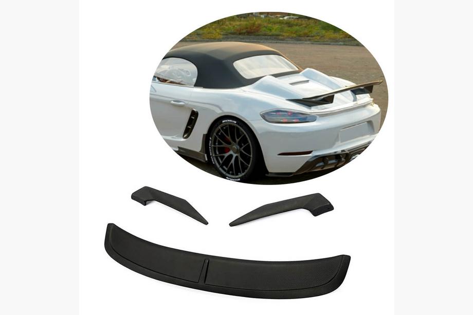 Porsche Boxster/Cayman 982 (718) 2016– Spojler V3 (za Boxster, karbonska vlakna) Image