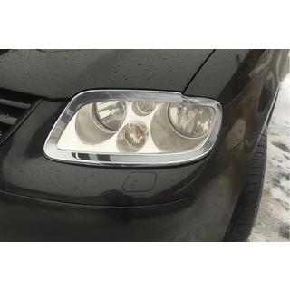 Nerjaveči okrasni pokrovi za žaromete (2 kosa) Volkswagen Caddy 2004–2010 fotografija 1