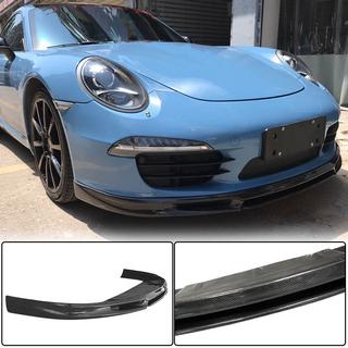 Karbon dodatek lip za sprednji odbijač (za Carrera 2011-2015, karbon) Porsche 911 (991) 2011–2019 fotografija 1