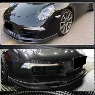 Karbon dodatek lip za sprednji odbijač (za Carrera 2011-2015, karbon) Porsche 911 (991) 2011–2019 fotografija 3