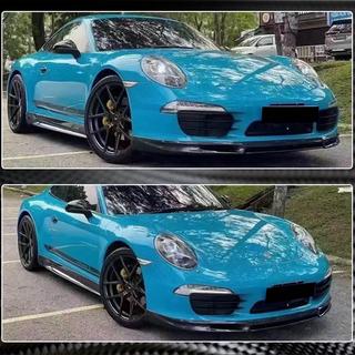 Karbon dodatek lip za sprednji odbijač (za Carrera 2011-2015, karbon) Porsche 911 (991) 2011–2019 fotografija 4