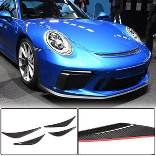 Karbonski nastavki za sprednji odbijač V1 (za GT3 (RS) 2017-2019) Porsche 911 (991) 2011–2019 fotografija 1