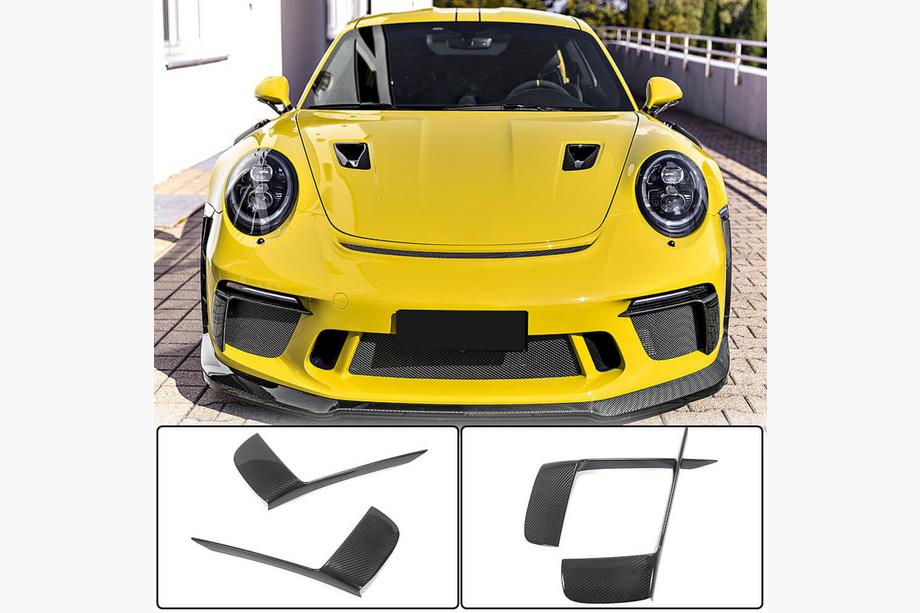 Porsche 911 (991) 2011–2019 Obloge sprednjega odbijača V2 (za GT3 (RS) 2017-2019, karbon) Image