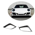 Porsche 911 (991) 2011–2019 Karbonski dodatki za sprednji odbijač (za Carrera 4 GTS 2017-2018, karbon) fotografija 1