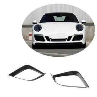 Karbonski dodatki za sprednji odbijač (za Carrera 4 GTS 2017-2018, karbon) Porsche 911 (991) 2011–2019 fotografija 1