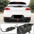 Porsche Macan 2014–2024 Difuzor zadnjega odbijača V2 (2014-2021, karbon) fotografija 2