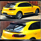 Porsche Macan 2014–2024 Spodnji spojler (2014-2021, karbon) fotografija 3