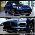 Porsche Macan 2014–2024 Sprednji lip spojler odbijača Lip V2 (2014-2018, Karbon) fotografija 4