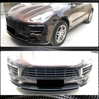 Sprednji lip spojler odbijača Lip V2 (2014-2018, Karbon) Porsche Macan 2014–2024 fotografija 3