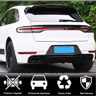 Spodnji spojler (2021+, karbon) Porsche Macan 2014–2024 fotografija 2