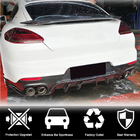 Porsche Panamera 2009–2016 Difuzor zadnjega odbijača (2013-2016, karbon) fotografija 2