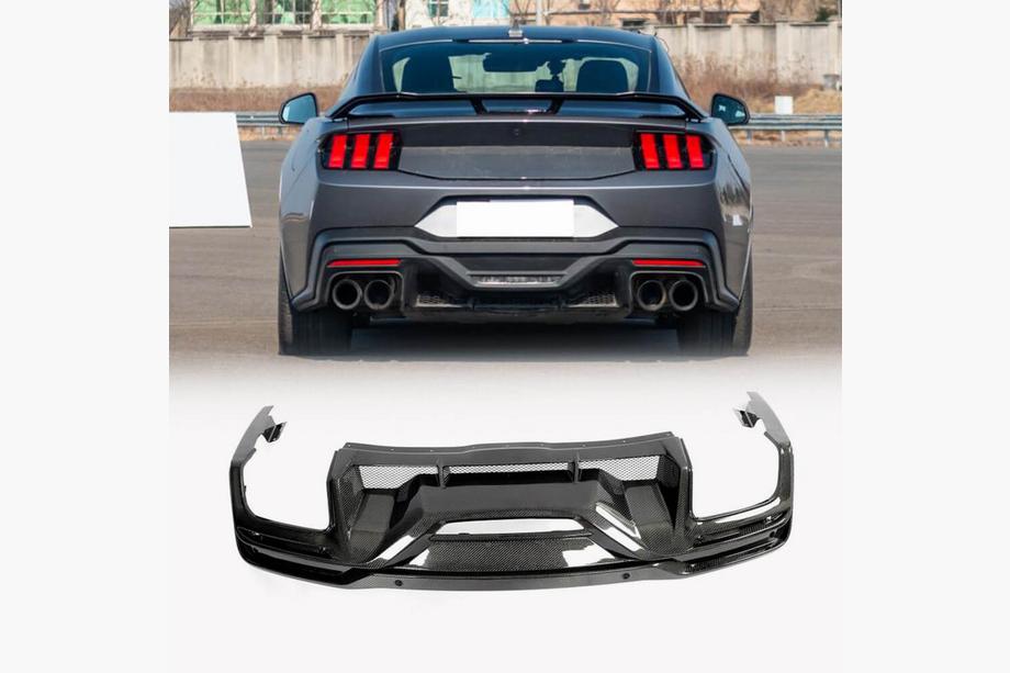 Ford Mustang 2024– Difuzor zadnjega odbijača (karbon) Image