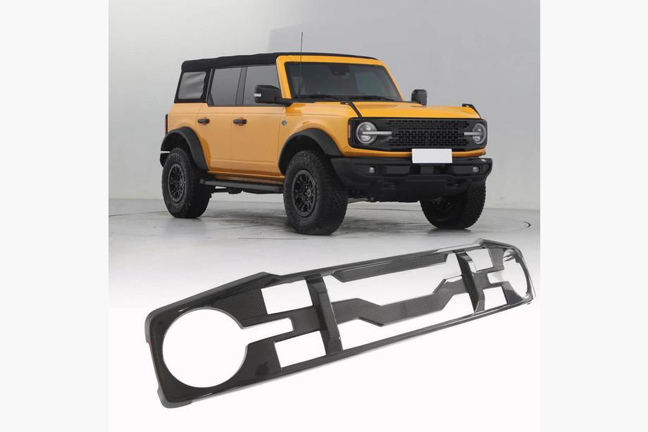 Ford Bronco 2021– Mreža hladilnika V1 (karbon) Image