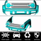 Ford Bronco 2021– Maska hladilnika V2 (Karbon) fotografija 2