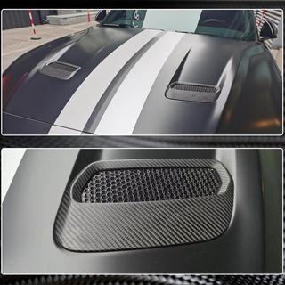 Obloge pokrova motorja (2018-2023, karbon) Ford Mustang 2015–2023 fotografija 4