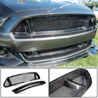 Ford Mustang 2015–2023 Maska hladilnika (2015-2017, karbon) fotografija 1