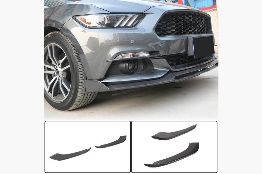 Ford Mustang 2015–2023 Pokrovi meglenk V1 (2015-2017, Karbon) Image