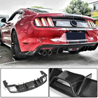 Ford Mustang 2015–2023 Difuzor zadnjega odbijača V1 (2015-2017, karbon) fotografija 1