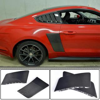 Obloge zadnjih blatnikov (2015-2017, Karbon) Ford Mustang 2015–2023 fotografija 1