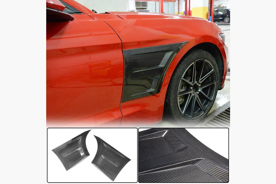 Ford Mustang 2015–2023 Karbonski pokrovi prednjih blatnikov Image