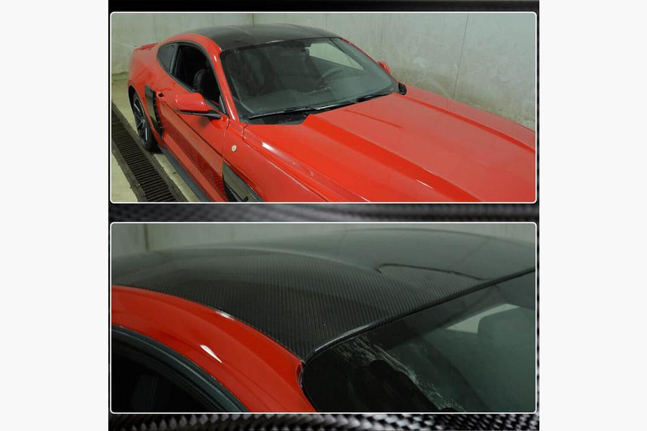 Ford Mustang 2015–2023 Strešni spojler (karbon) Fotografija 3