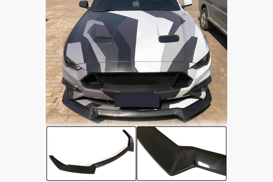 Ford Mustang 2015–2023 Lip spojler sprednjega odbijača (2017-2020, karbon) Image