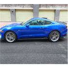 Ford Mustang 2015–2023 Stranski pragovi V3 (Karbon) fotografija 3
